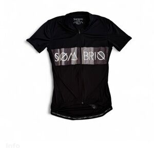 SOMBRIO Black Cycling Jersey